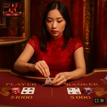 Sportuna - Live Baccarat - Krupier na żywo